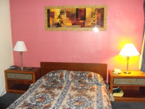 One of the Downtown Las Vegas Desert Hills Motel suites